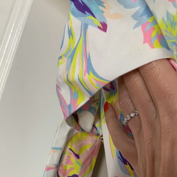 Abbey Glass front tie top size S - Picture 10 of 14